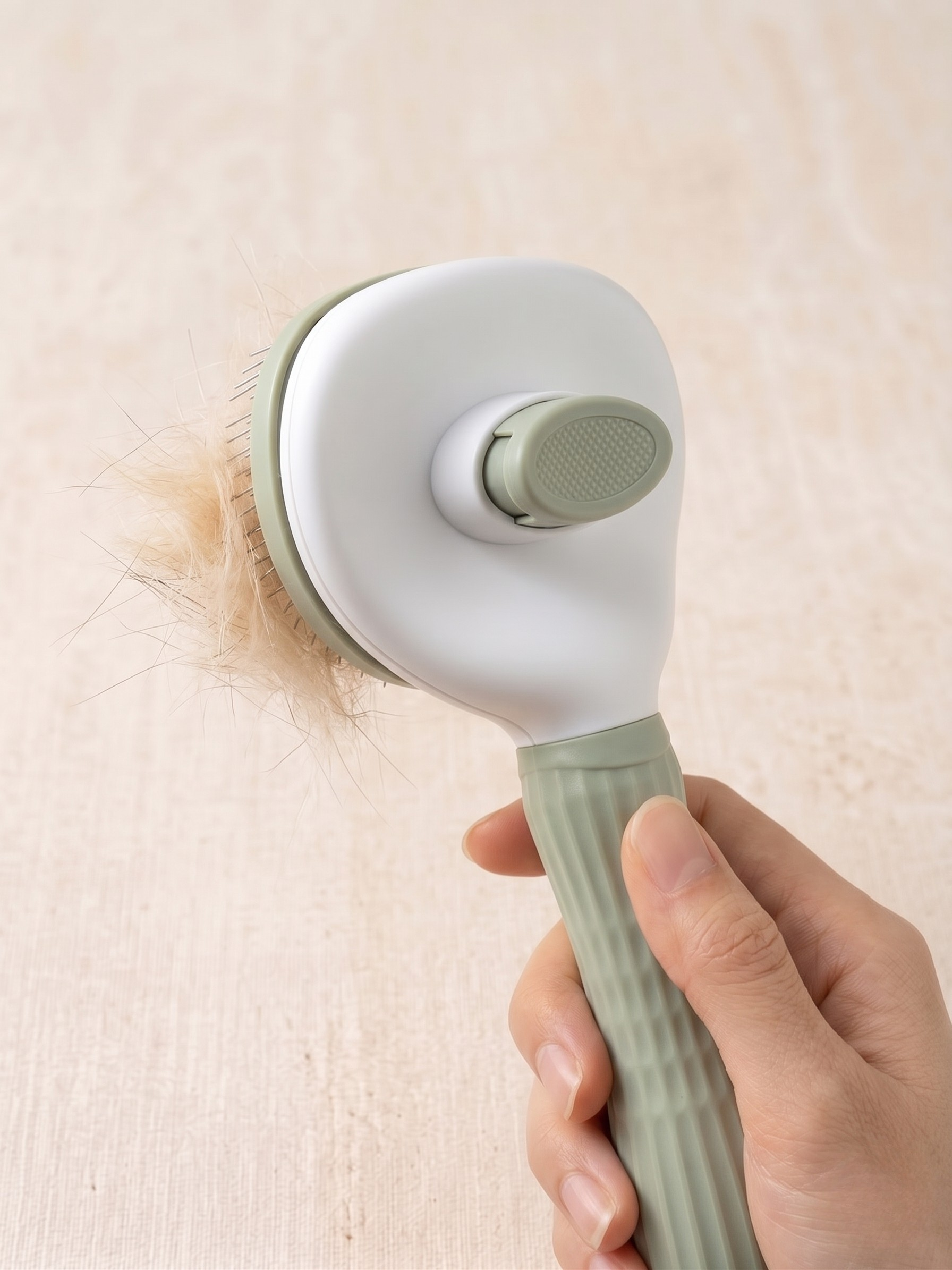 Bouton autonettoyant de la brosse NOMA